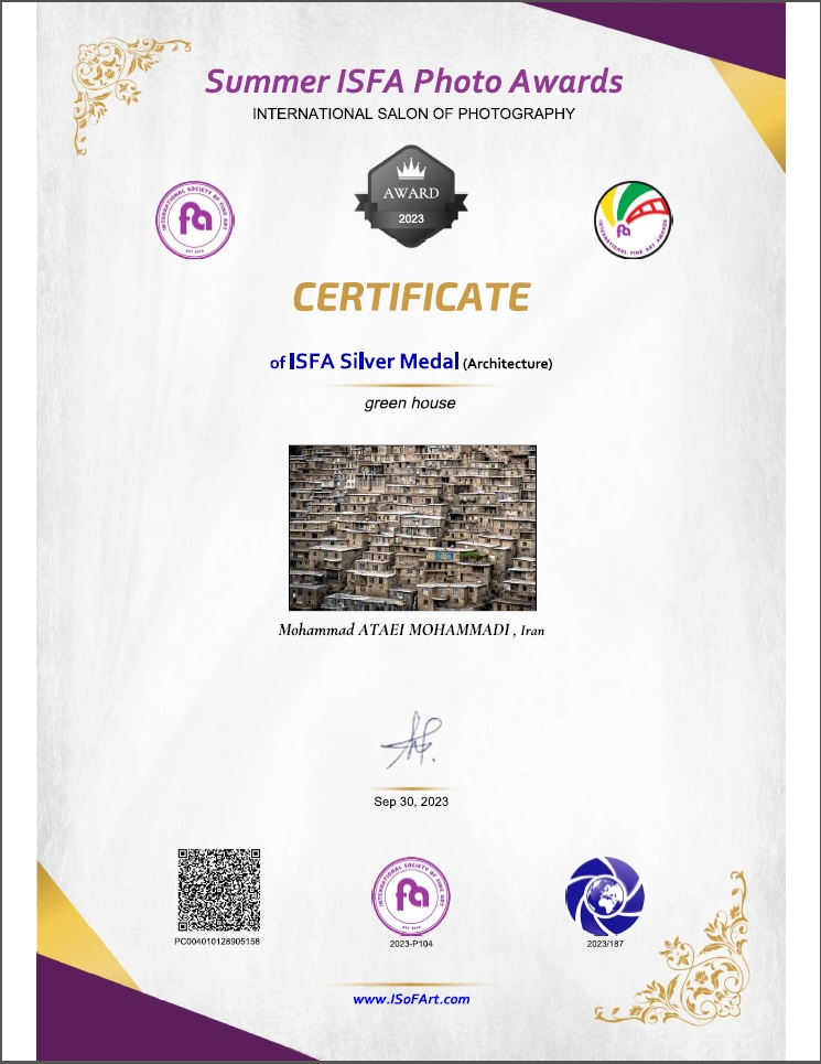 Certificate of Excellence